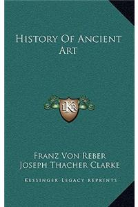 History Of Ancient Art