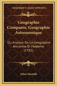 Geographie Comparee, Geographie Astronomique