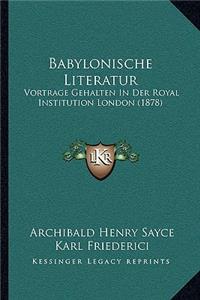 Babylonische Literatur