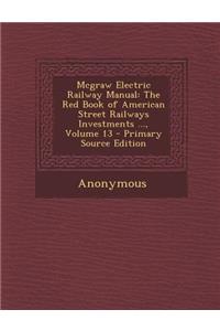 McGraw Electric Railway Manual