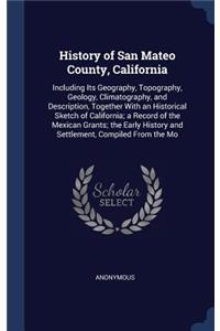 History of San Mateo County, California