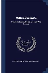 Milton's Sonnets