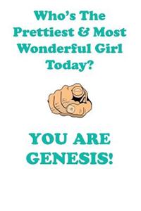 Genesis Is the Prettiest Affirmations Workbook Positive Affirmations Workbook Includes: Mentoring Questions, Guidance, Supporting You