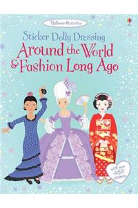 Sticker Dolly Dressing Around the World Around The World & Fashion Long Ago