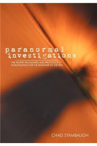 Paranormal Investigations