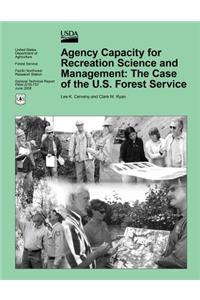 Agency Capacity for Recreation Science and Management