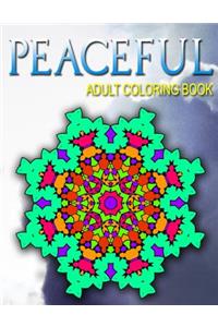PEACEFUL ADULT COLORING BOOKS - Vol.4