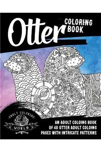 Otter Coloring Book