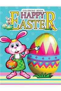 Happy Easter Coloring book