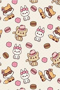 Kittens and Bunnies Kawaii Journal