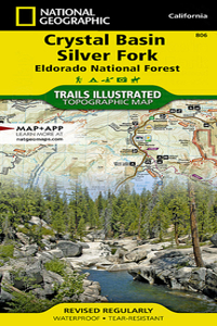 Crystal Basin, Silver Fork Map [Eldorado National Forest]