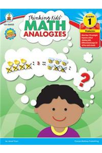 Thinking Kids' Math Analogies, Grade 1