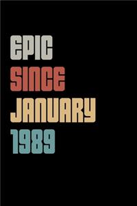Epic Since 1989 January