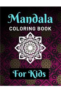 Mandala Coloring Book for Kids