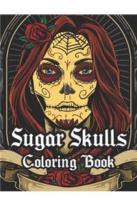 Sugar Skulls Coloring Book