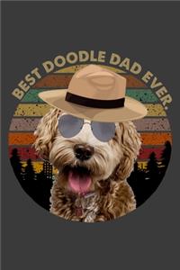 Best Labradoodle Dad Ever Goldendoodle Dog Dad Vintage Gift Journal/Notebook 6x9 120 Pages