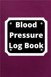 Blood Pressure Log Book