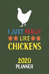 I Just Really Like Chickens 2020 Planner