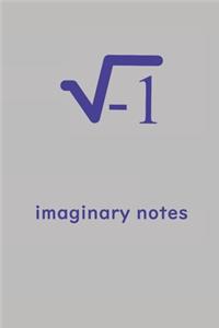 Imaginary notes - imaginary number, square root negative one - funny hilarious geek gift