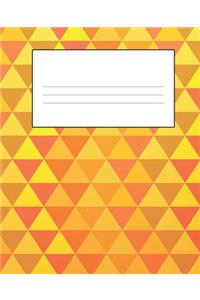 Yellow Composition Notebook