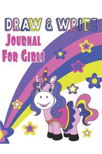Draw & Write Journal For Girls