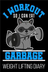 I Workout So I Can Eat Garbage Weight Lifting Diary