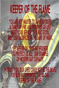 Keeper Of The Flame Firefighter Gear Prayer Journal