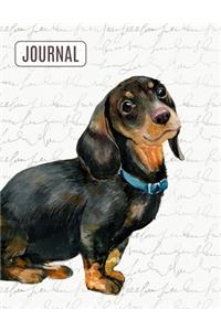 Big Fat Bullet Style Journal Notebook Cute Dachshund