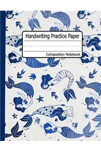 Handwriting Practice paper