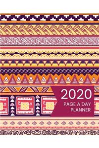 2020 Page A Day Planner