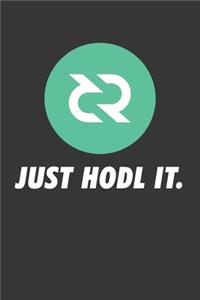 Just Hodl It Decred Notebook