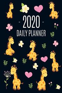Cute Giraffe Planner 2020