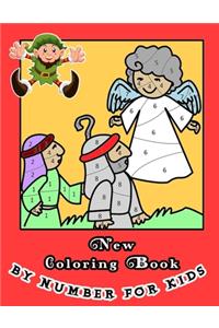 New Coloring Book BY NUMBER FOR KIDS