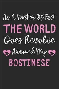 As A Matter Of Fact The World Does Revolve Around My Bostinese