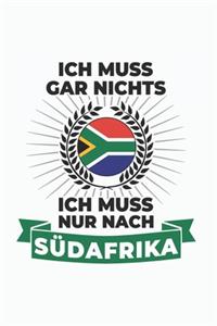 Südafrika Notizbuch