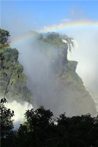 Rainbow and Mist at Victoria Falls in Zimbabwe, Africa Journal: Take Notes, Write Down Memories in this 150 Page Lined Journal