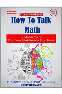 How to Talk Math