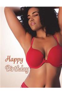 Happy Birthday: Large Print Discreet Internet Website Password Organizer, Sexy Birthday Gifts for Women or Men, Book Size 8 1/2 X 11