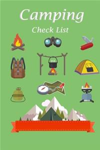 Camping Check List