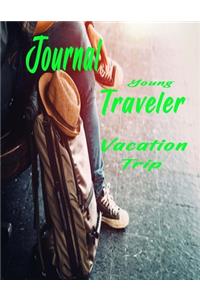 Journal young traveler vacation trip