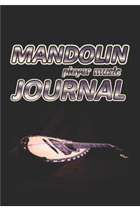 Mandolin Player Music Journal