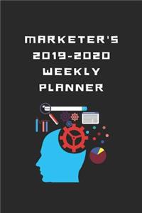 Marketer's 2019-2020 Weekly Planner