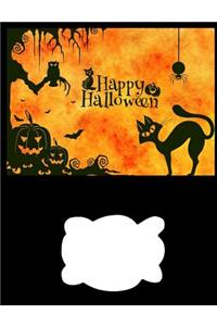 Happy Halloween Composition Book (11)