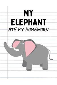 My Elephant Ate My Homework