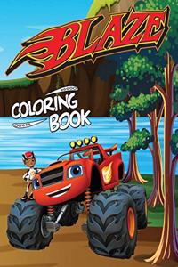 Blaze Coloring Book