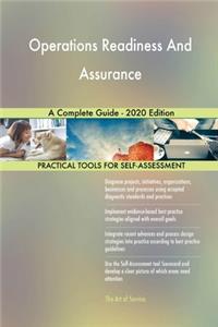 Operations Readiness And Assurance A Complete Guide - 2020 Edition