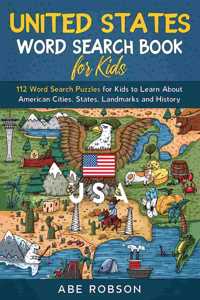 United States Word Search Book for Kids