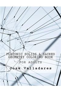 Platonic Solids & Sacred Geometry Coloring Book for Adults