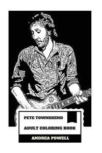 Pete Townshend Adult Coloring Book
