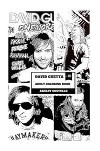 David Guetta Adult Coloring Book